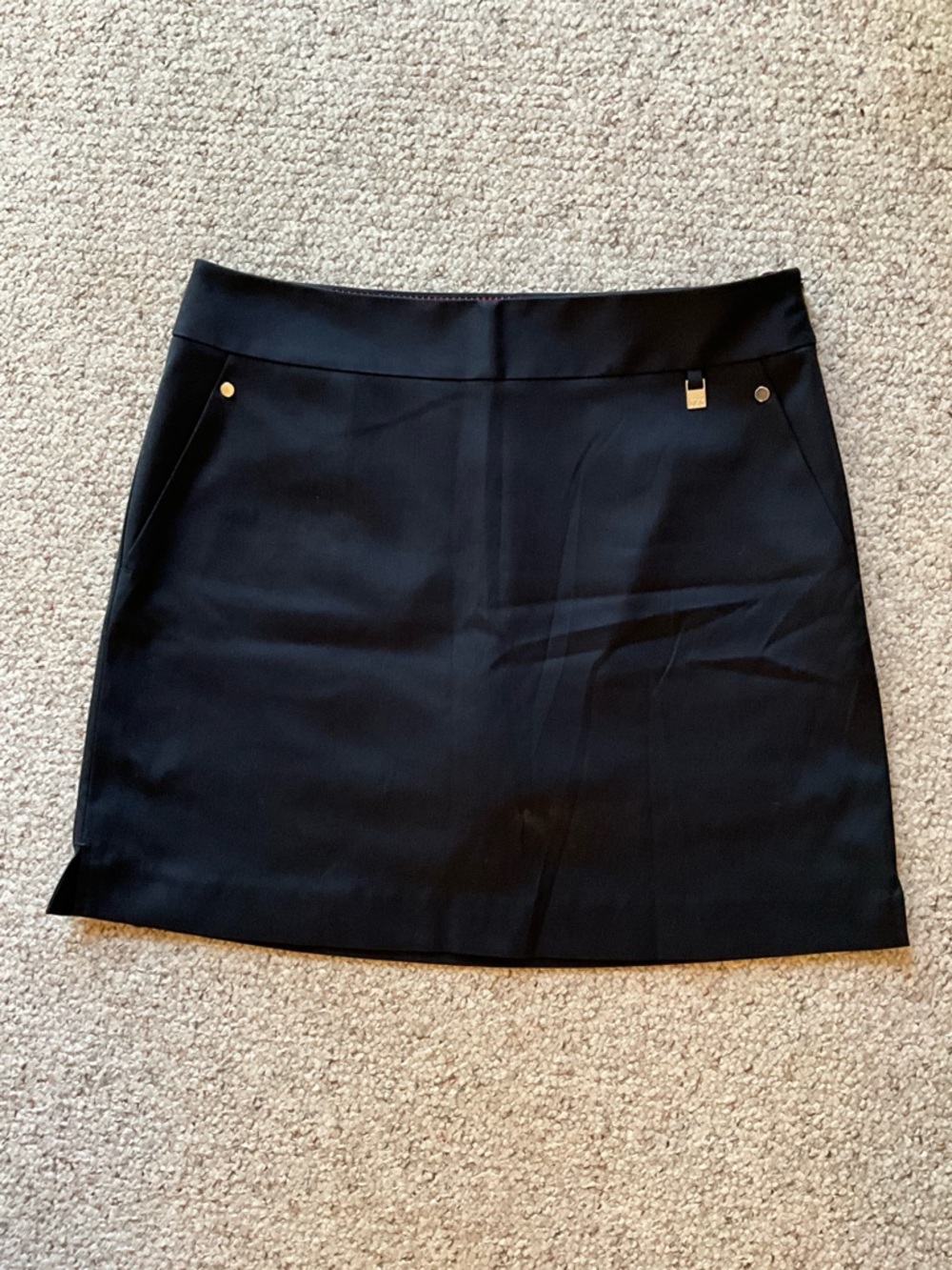 Cutter & Buck Black Mini Skirt